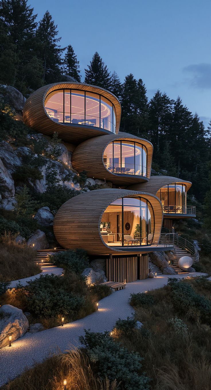 A luxury resort build in Kanha