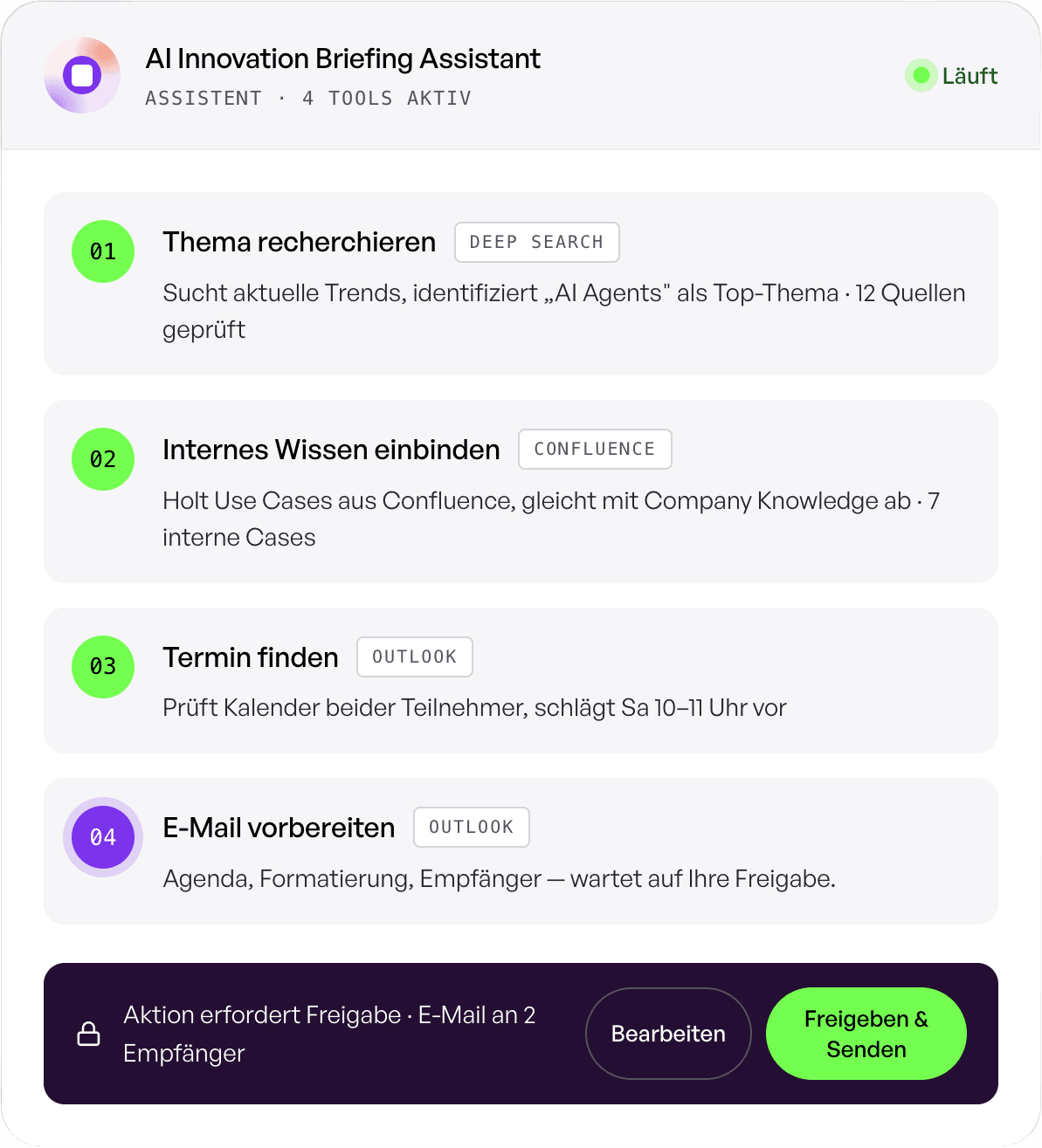 AI Innovation Briefing Assistant