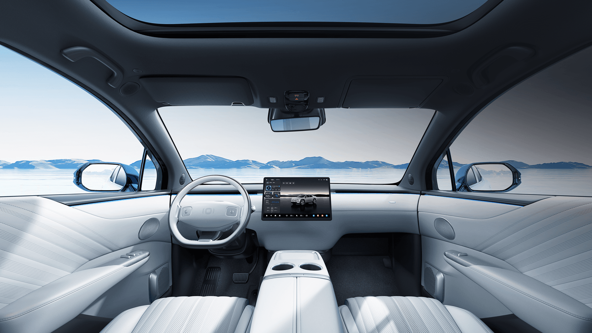 Changan Qiyuan E07 interier
