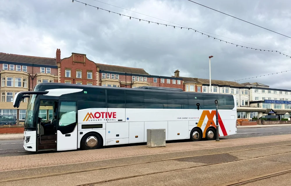 Luxury minibus and coach for premium chauffeur transport services.