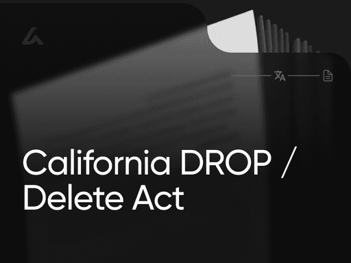 California DROP / Delete Act