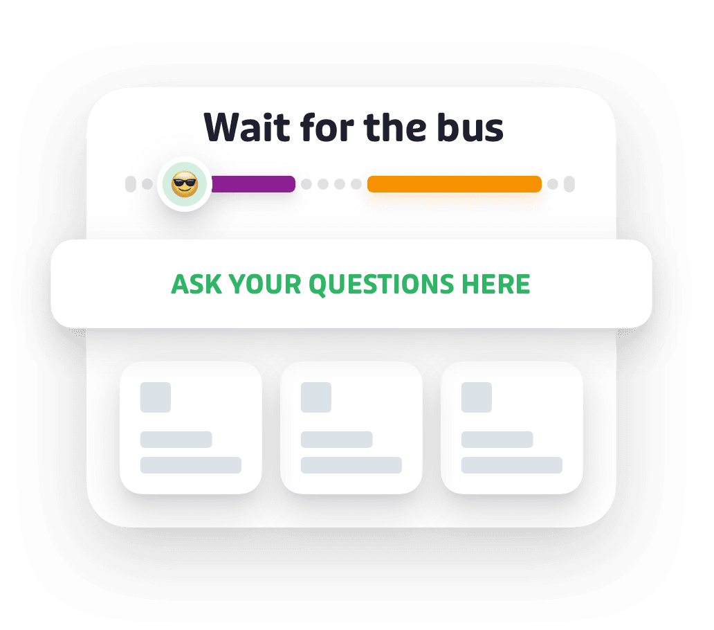 Inform your riders with Transit app