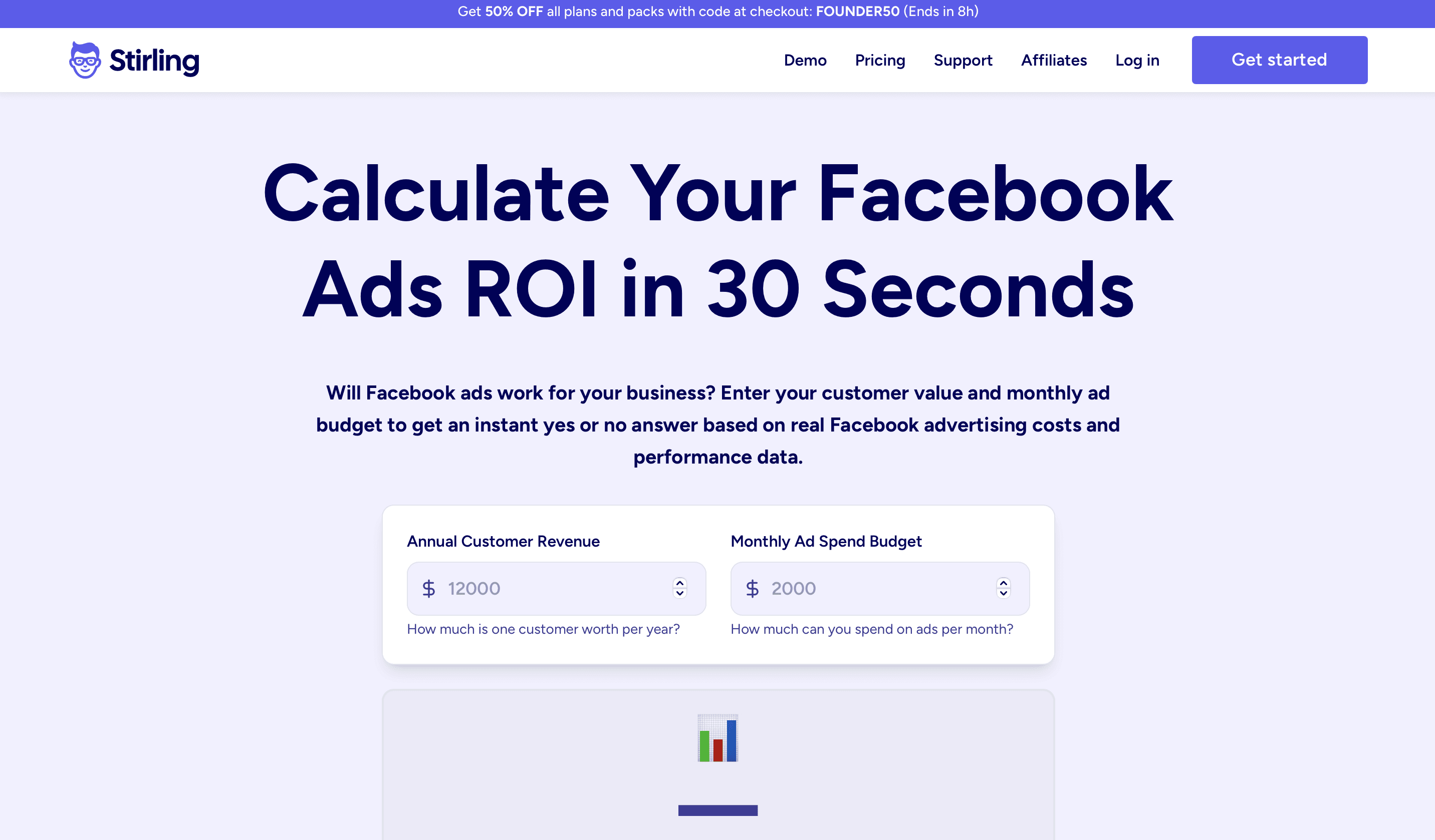 Facebook Ads ROI Calculator
