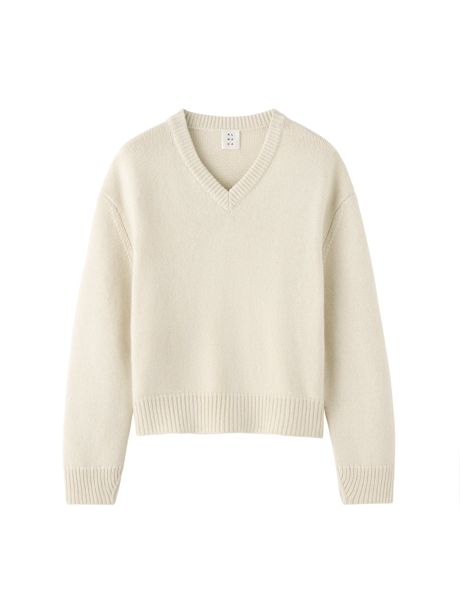 Yara V-Neck Sweater - Vanilla - Tadaima - Preview Yara V-Neck Sweater - Vanilla - Tadaima - Preview