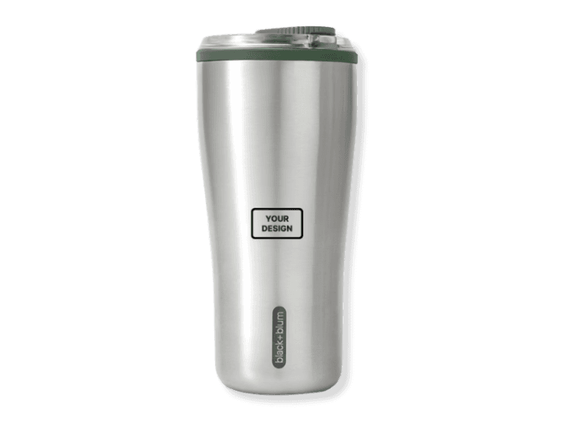 Eco-friendly Black+Blum insulated travel tumbler for corporate gifting