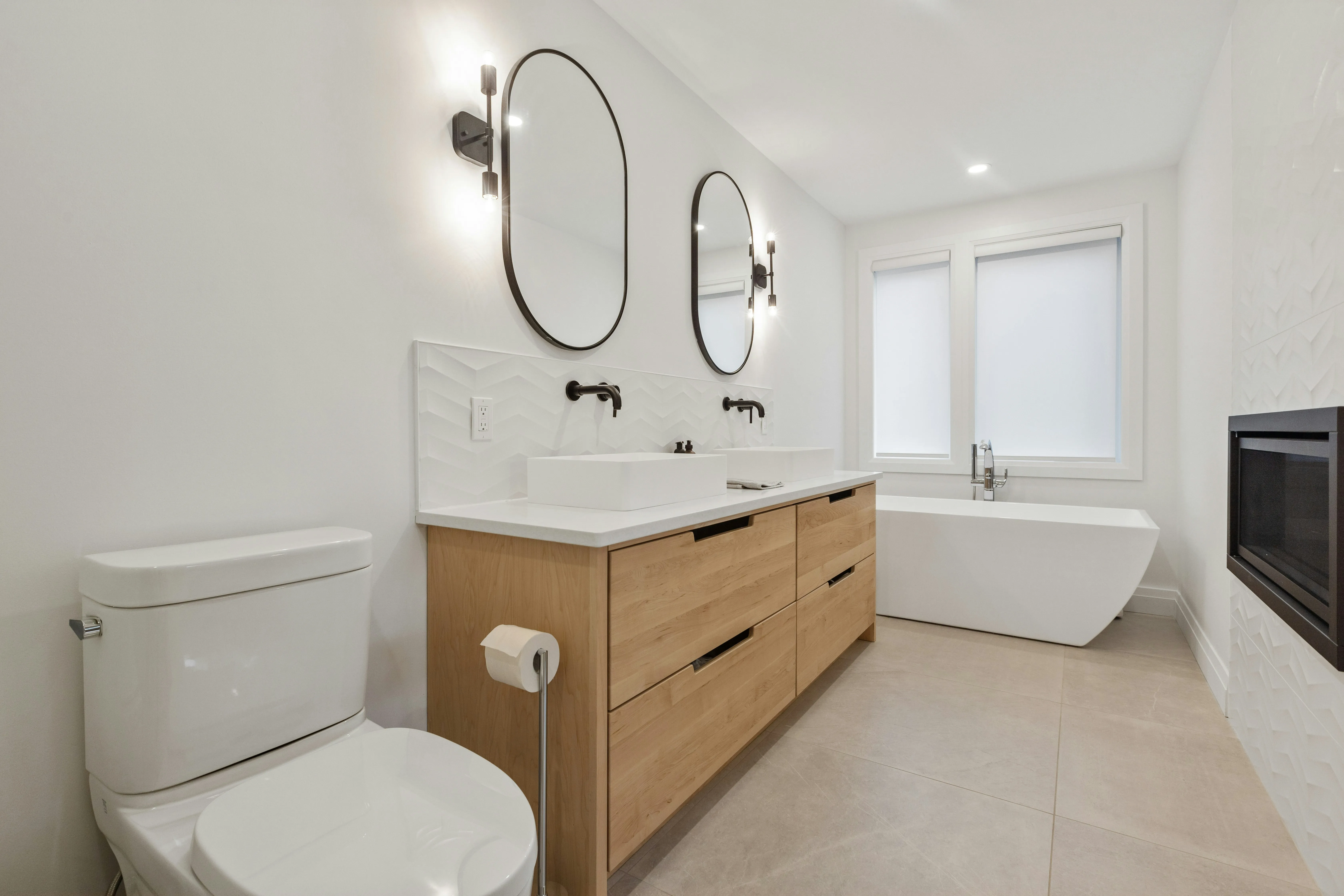 Salle de bain pensée par AAZ Plomberie en Sud Île-de-France