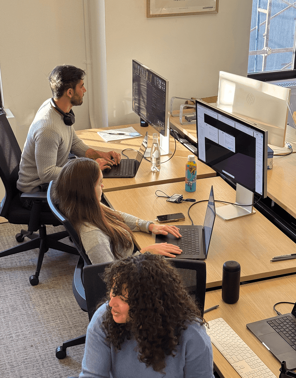 Granted team during an escape room activity