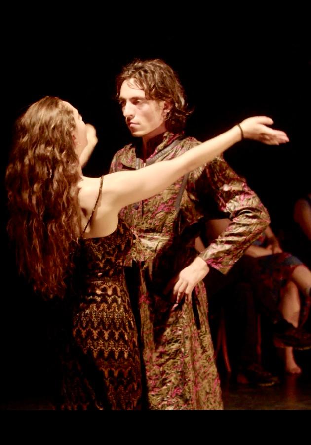 Close-up of a person's blue eye