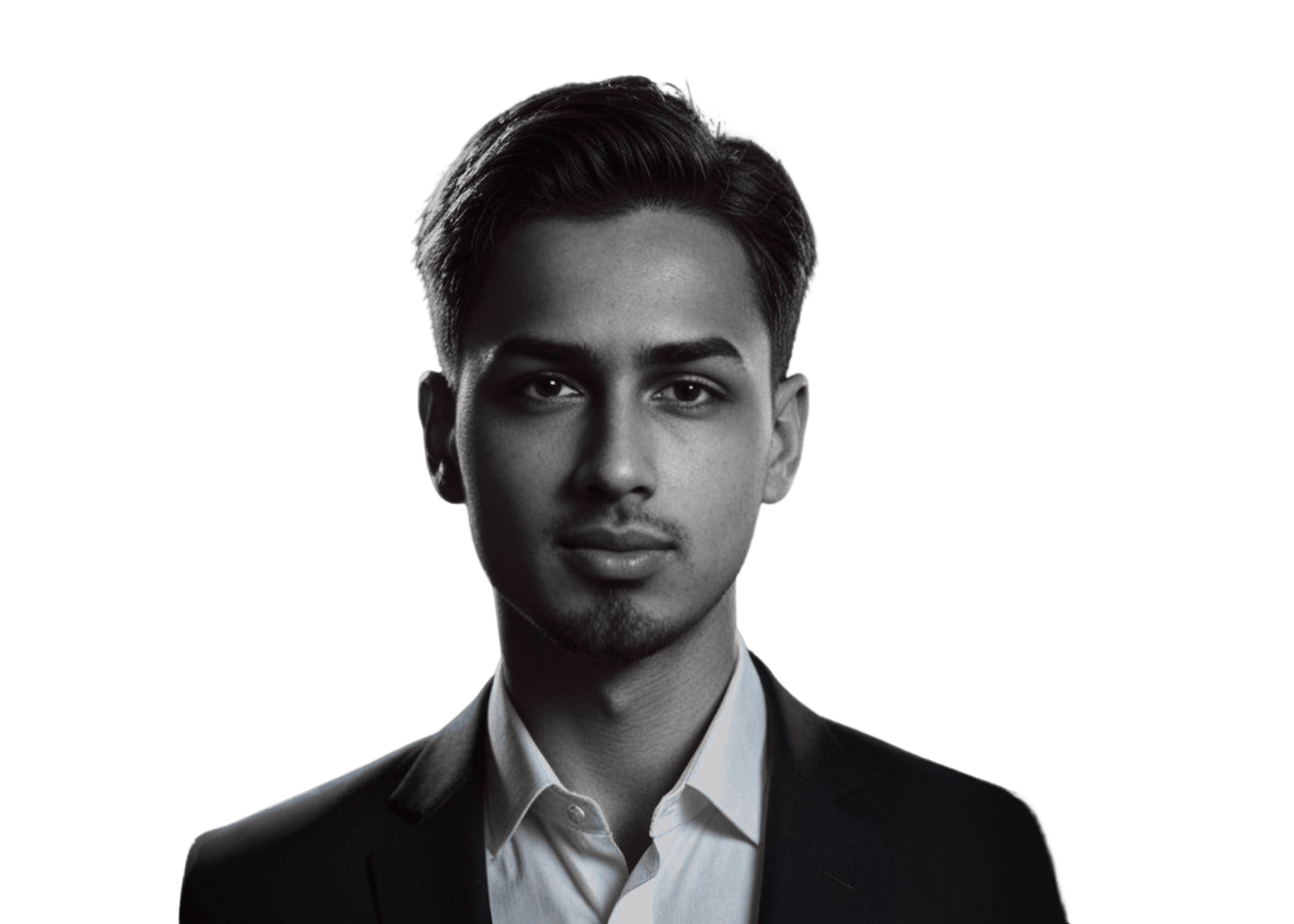 White rock with a colorful stripe