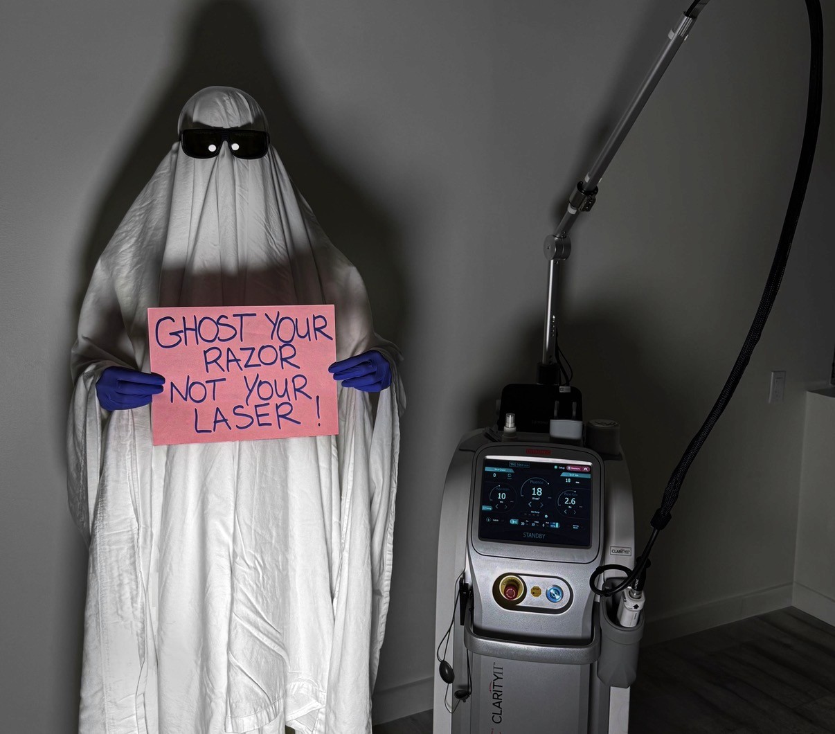 halloween post ecous laser
