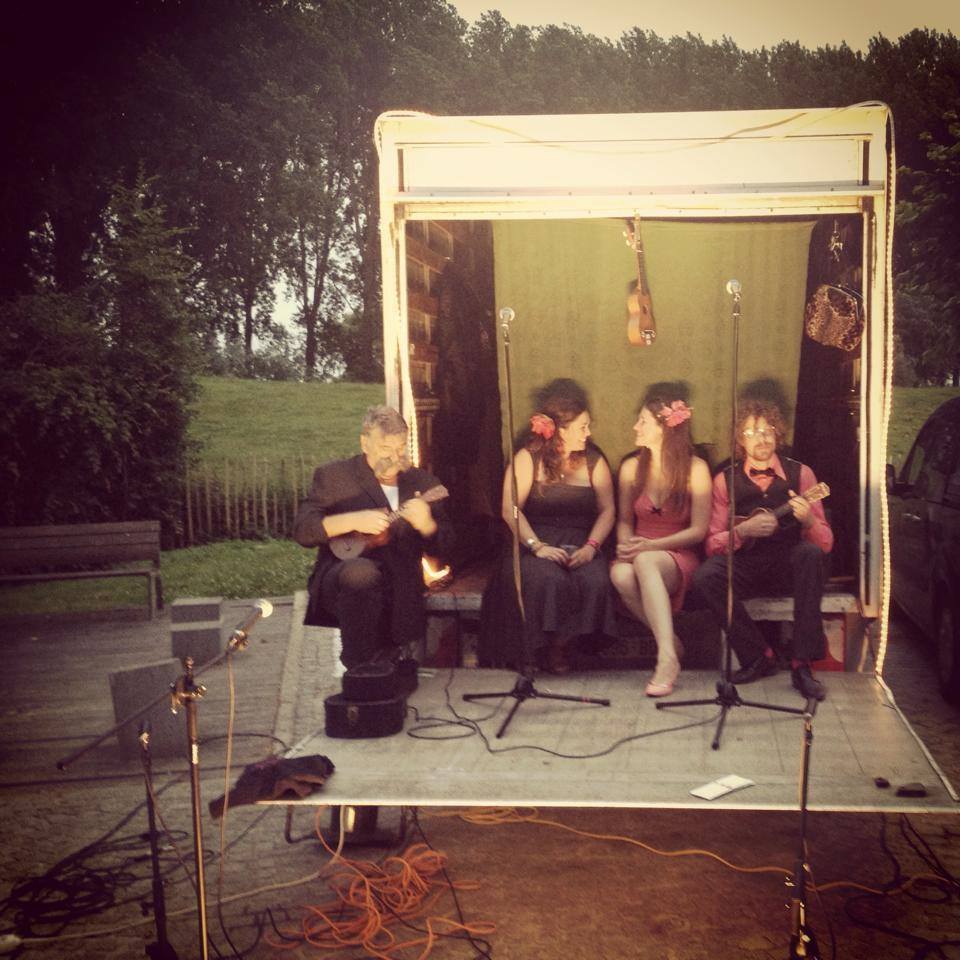 Muziekoptreden romantisch locatietheater