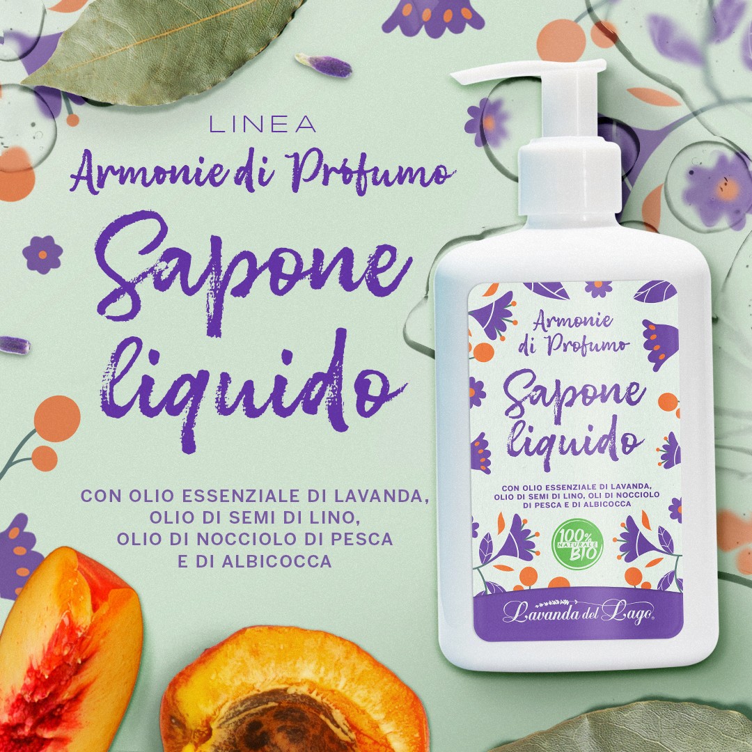 Sapone Liquido Armonie di Profumo by Lavanda del Lago. © Emanuele Tarchi.