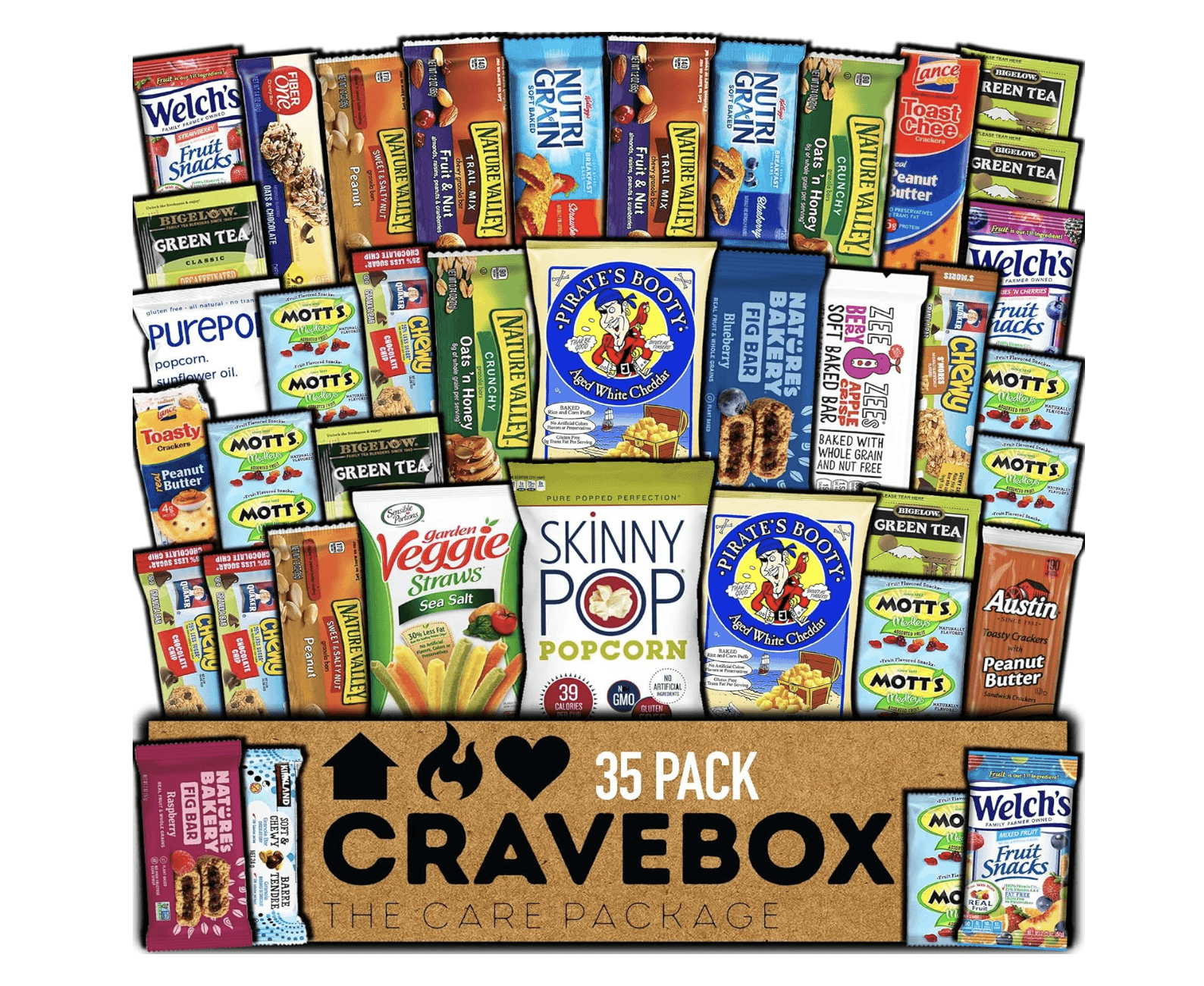 Mens Cravebox Healthy Snack Box Hamper Gift Set