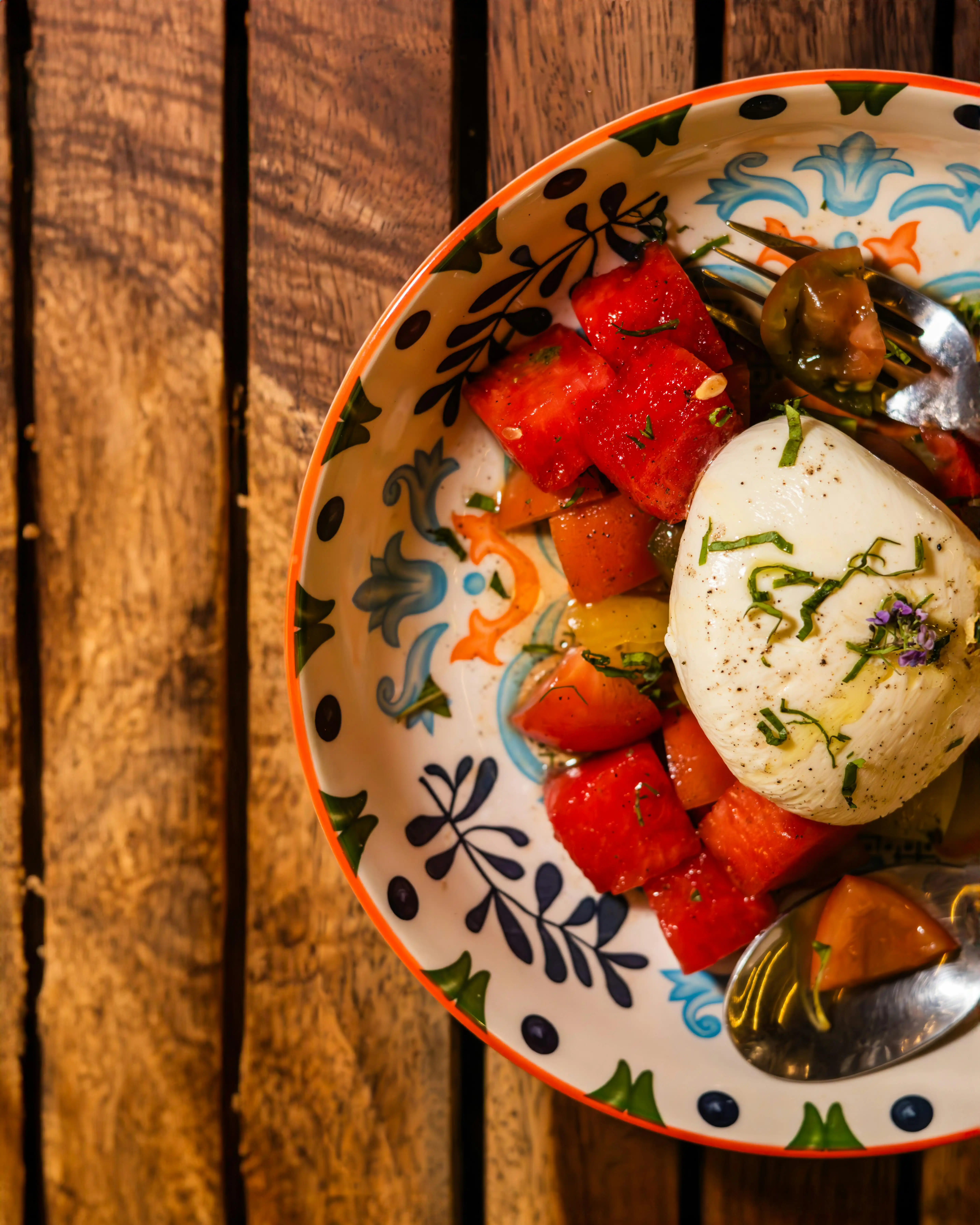 Burrata & Heirloom Tomato