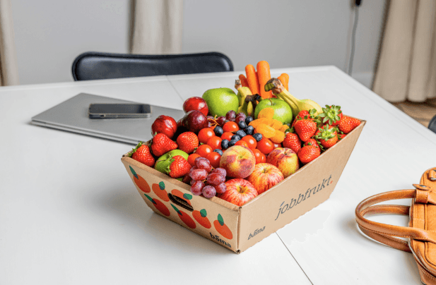 Fruktkurv i møterom
