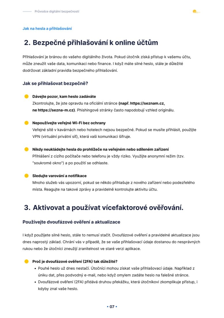 Digital Security Guide, page 7