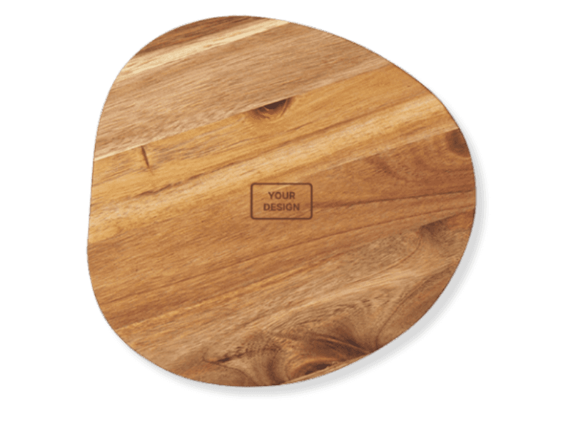 Round Serving Board