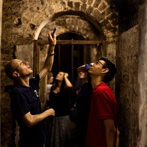 Original historical area of Baker St station