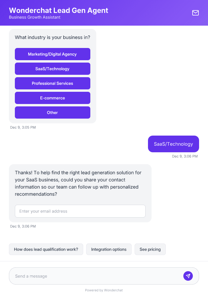 Lead Generation AI Agent Template for Client Intake