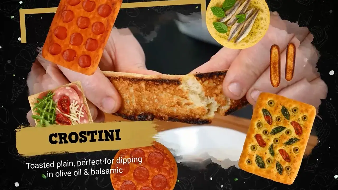 YouTube cooking video production for food brand recipe showcasing focaccia dough