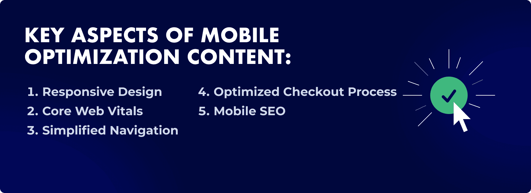 Key aspects of mobile optimization