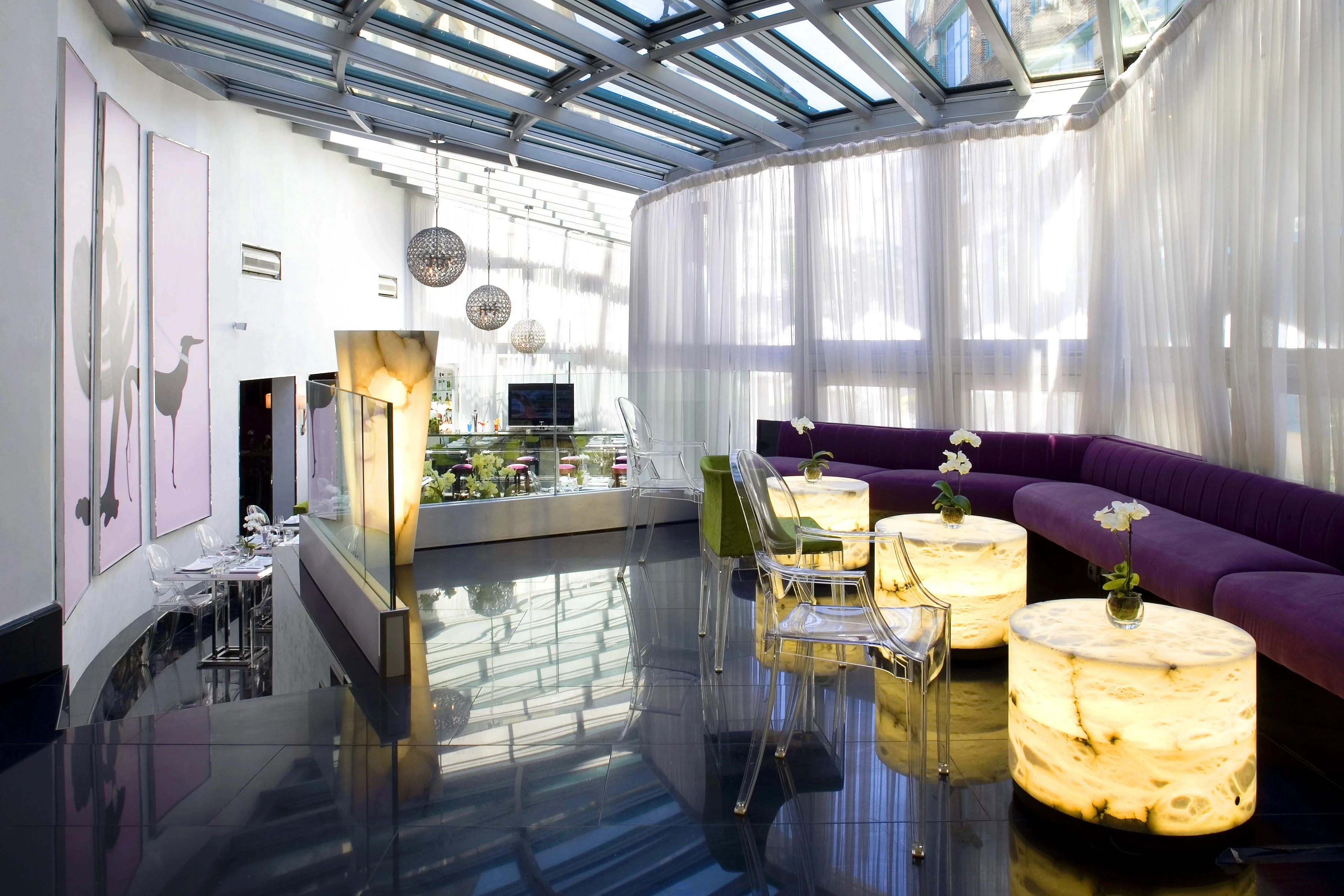 restaurant les jardins du marais