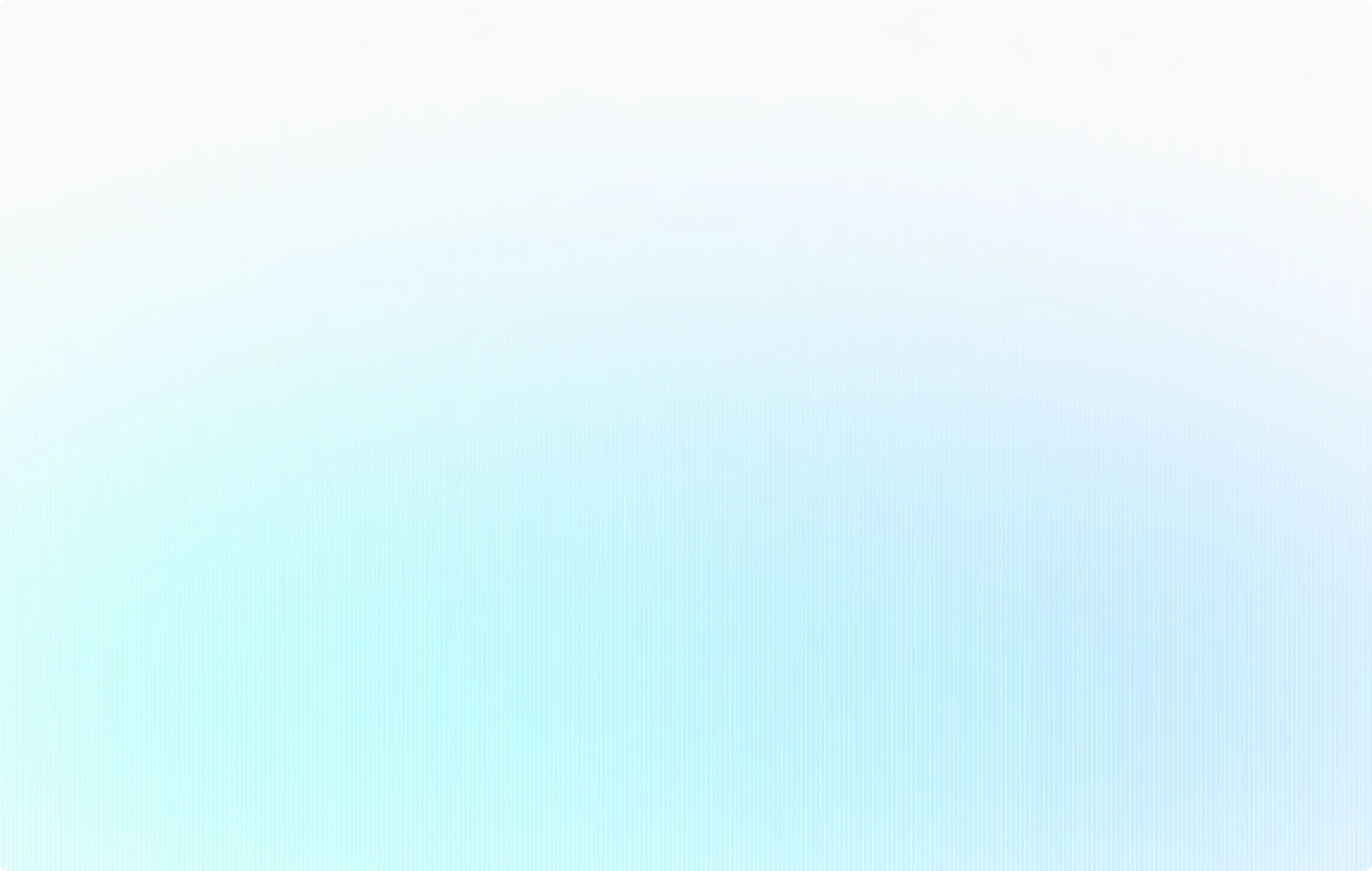 A soft gradient background transitioning from light blue to white, creating a calming, airy effect.