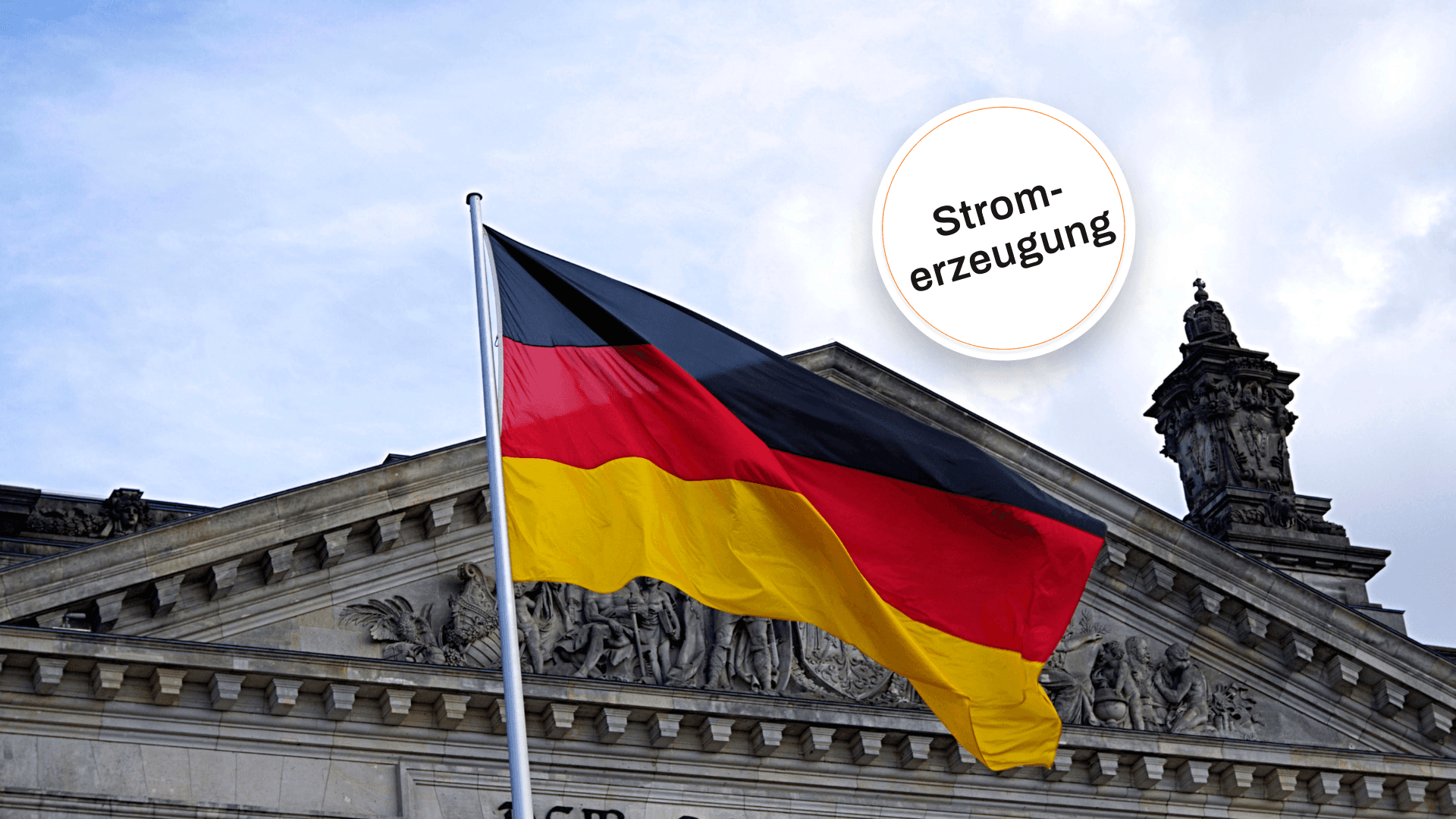 Karte Deutschlands mit Solarpanel und Sonne, symbolisiert erneuerbare Energien und Solarenergie in Deutschland.