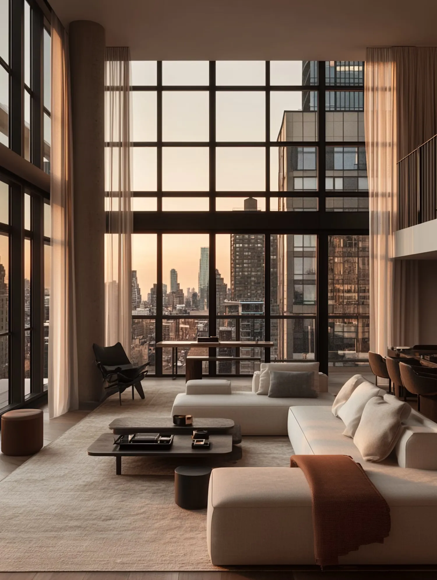 The Modern Living Room View