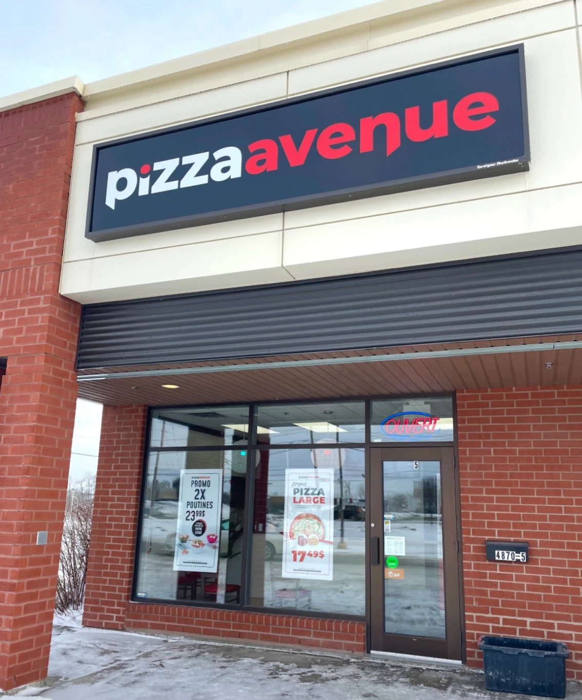 Restaurant Pizza Avenue à Rock-Forest