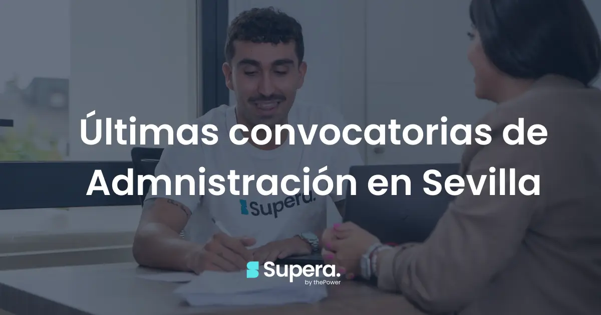 Plazas abiertas sevilla