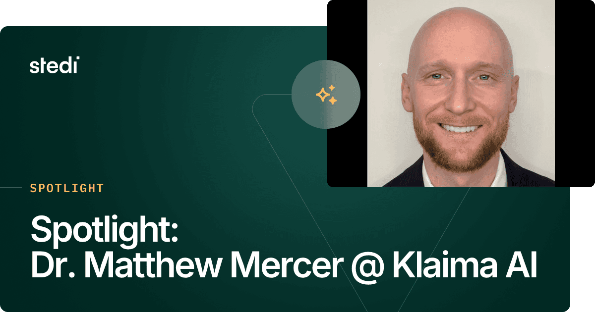 Spotlight: Dr. Matthew Mercer @ Klaima AI
