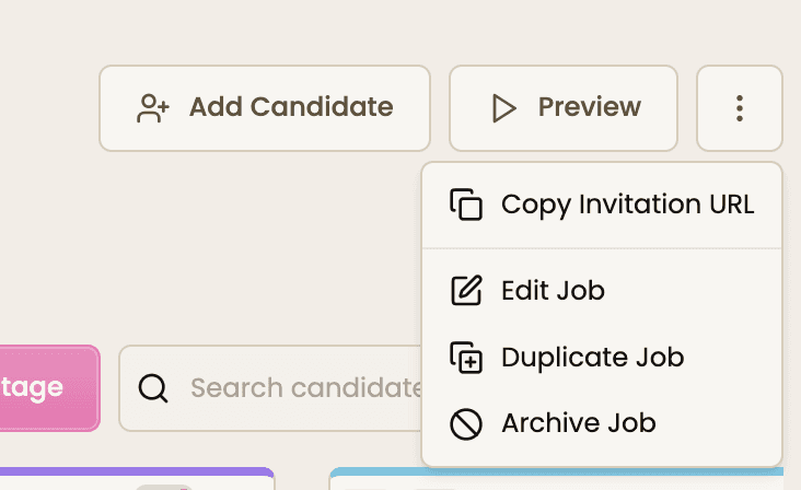 duplicate job
