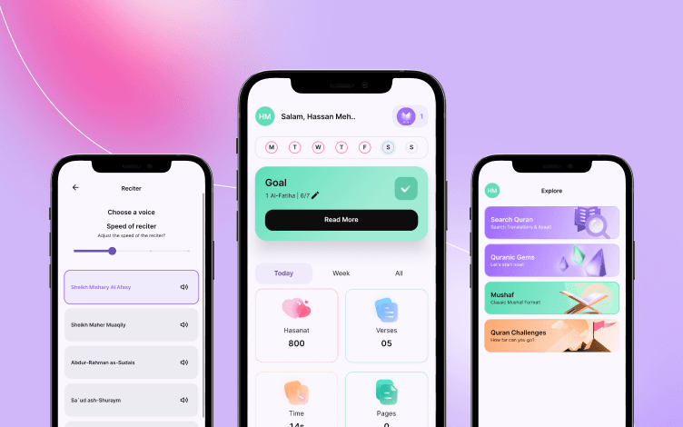 The Quranly app can be all you need to help you with your Quran memorizing journey - Available for free, bridges tradition and technology, simplifying the sacred act of Hifz-e-Quran and helping you come closer to the Divine verses.