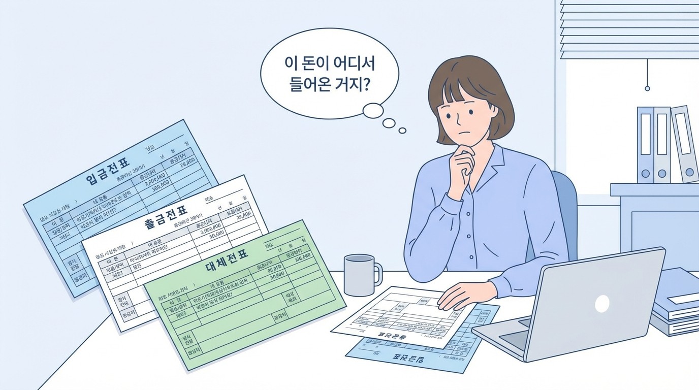 "이 돈이 어디서 들어온 거지?"