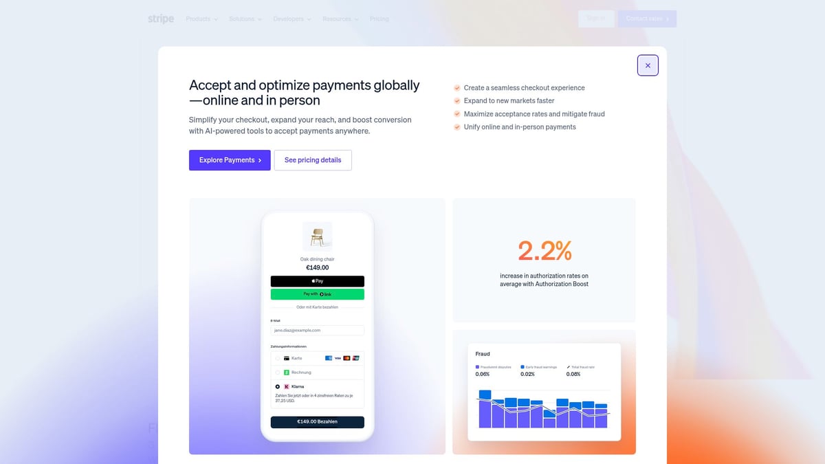 9 Brilliant Great UI Websites to Inspire Your 2026 Designs - Stripe