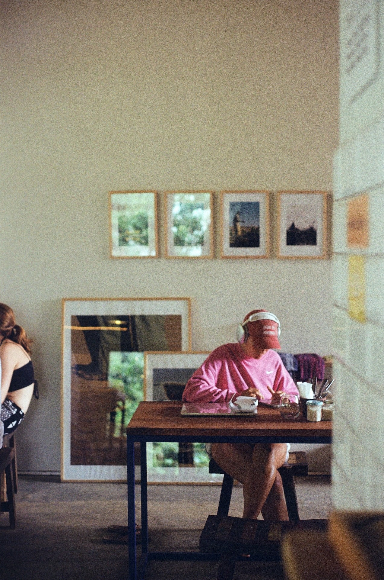 Film Photography of the vibes of Lombok cafe culture and surf village lifestyle