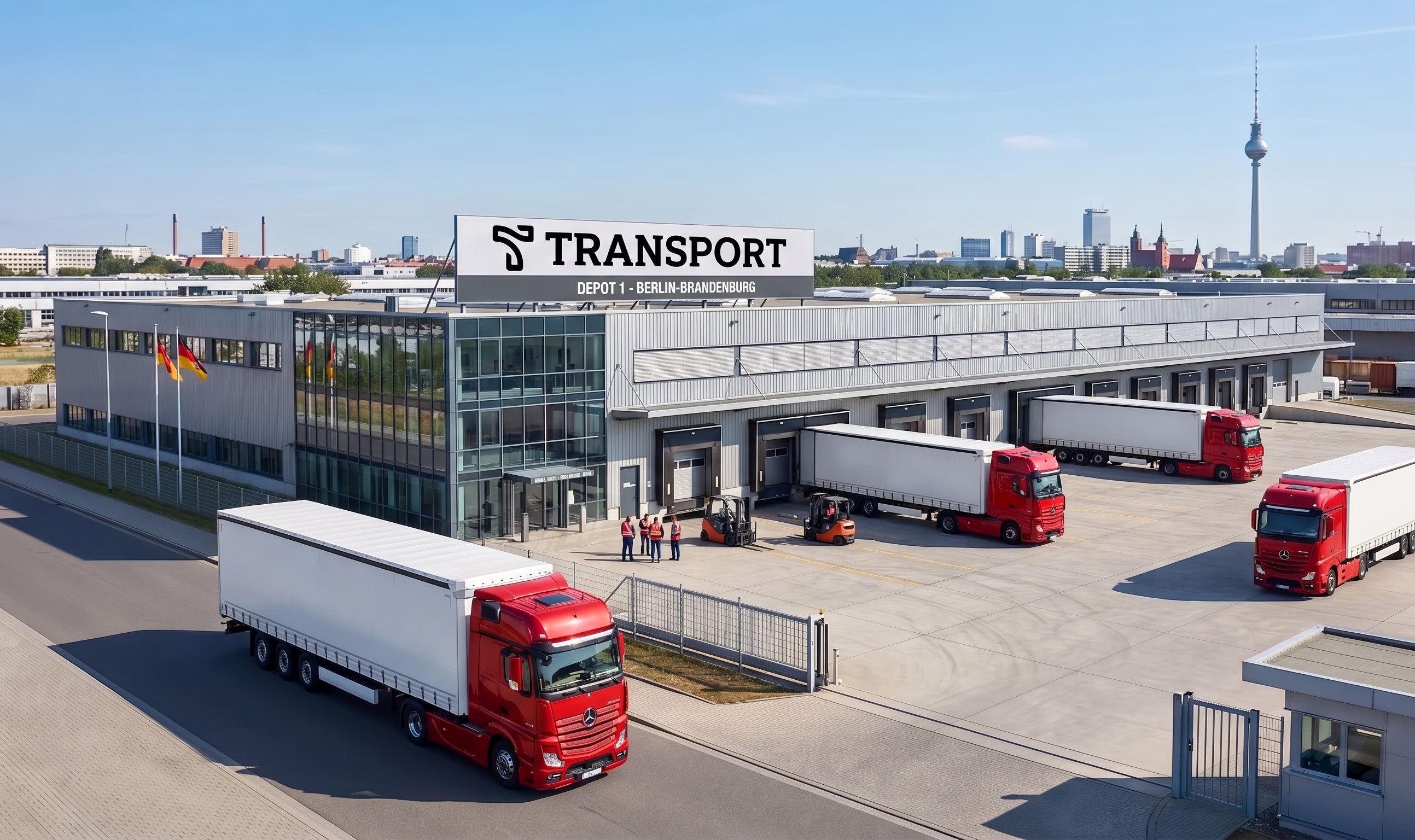 Image of a logistic company