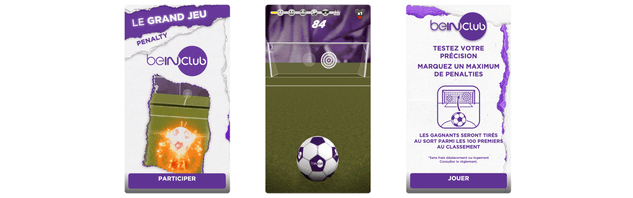Jeu de Penalty 3D