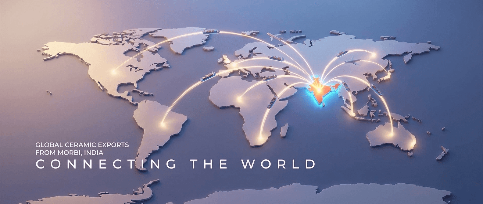 Ceramerica ceramic tiles supplied to global architectural markets