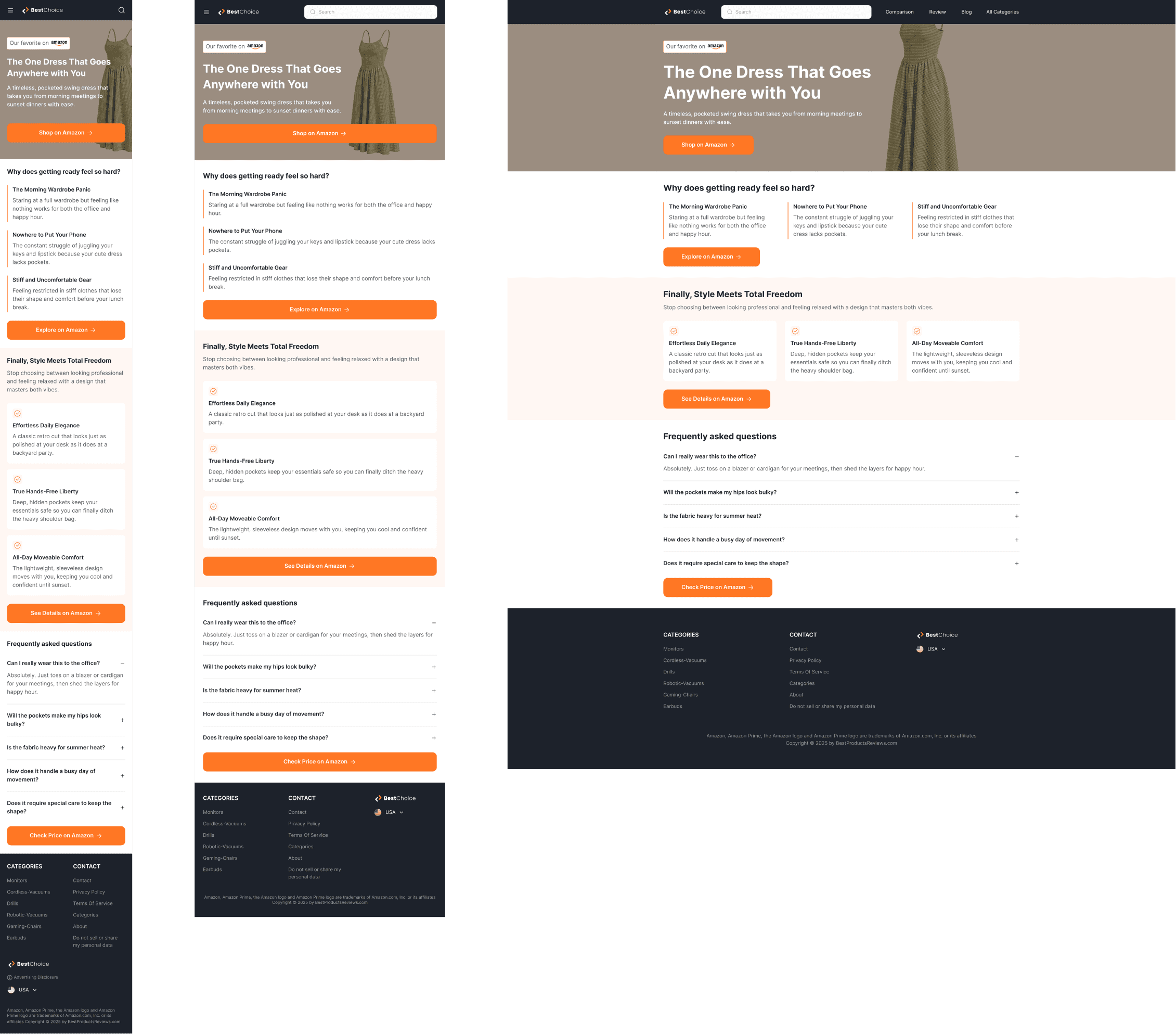 Project design screen