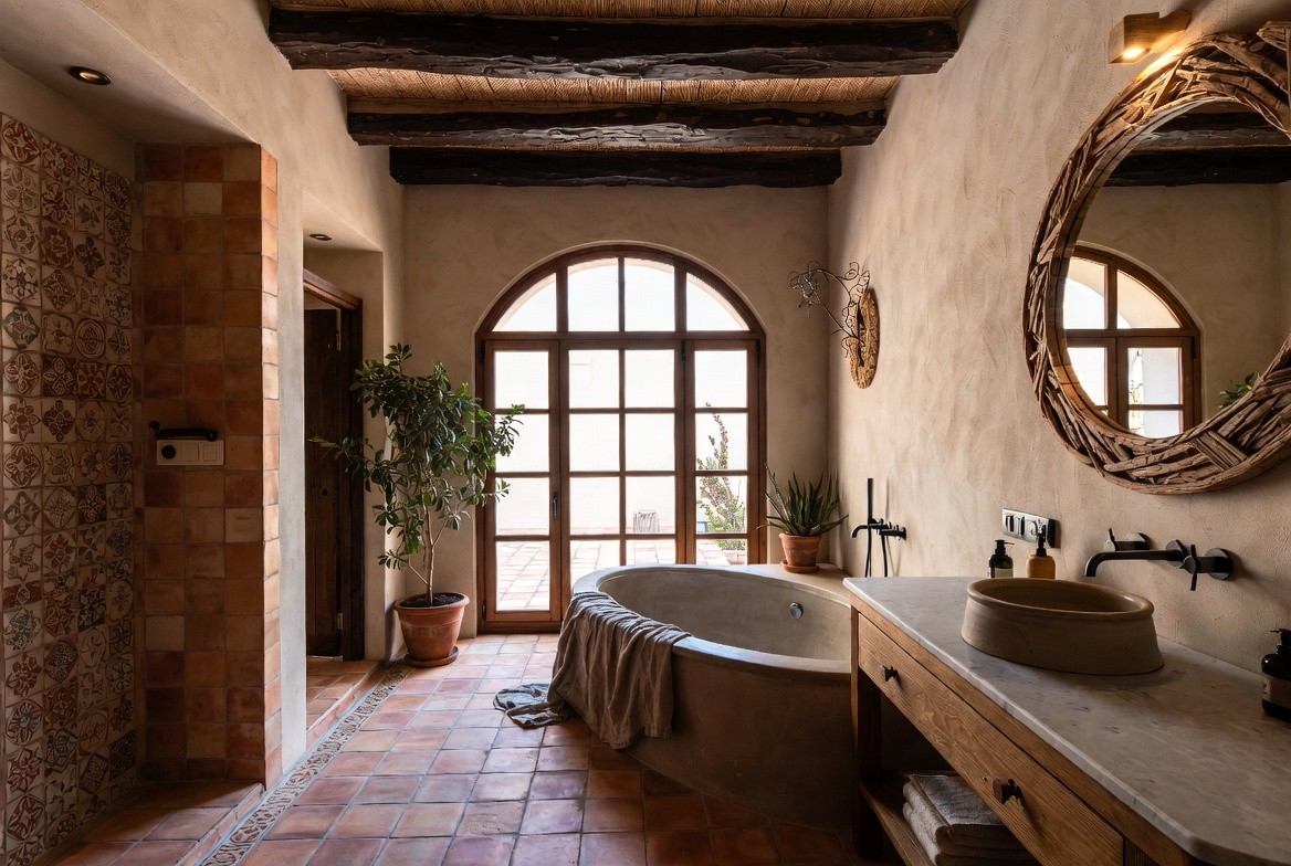 Double room bathroom photo