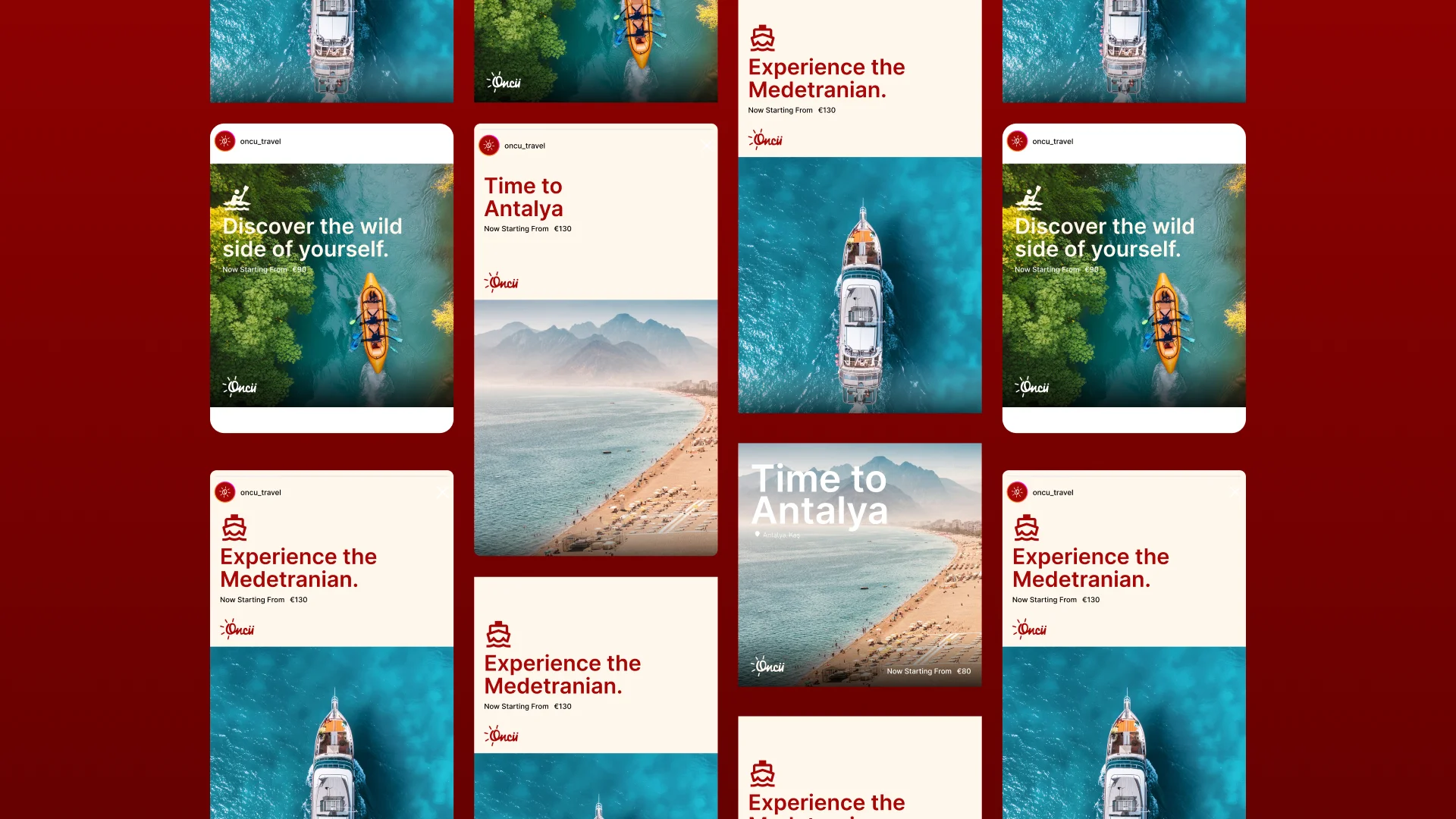 Social media design stories and posts