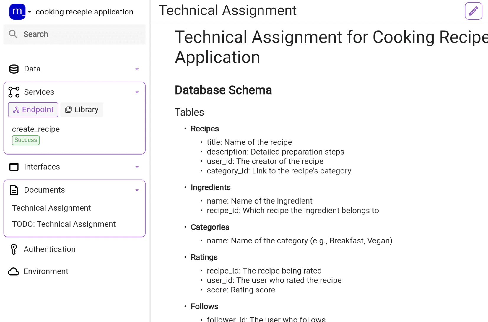 AI generated Technical Assignment