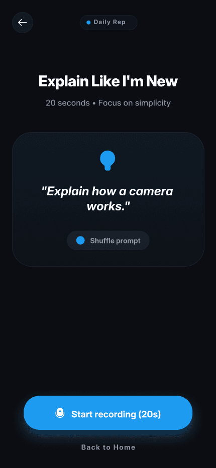 Speakmaxx screenshot