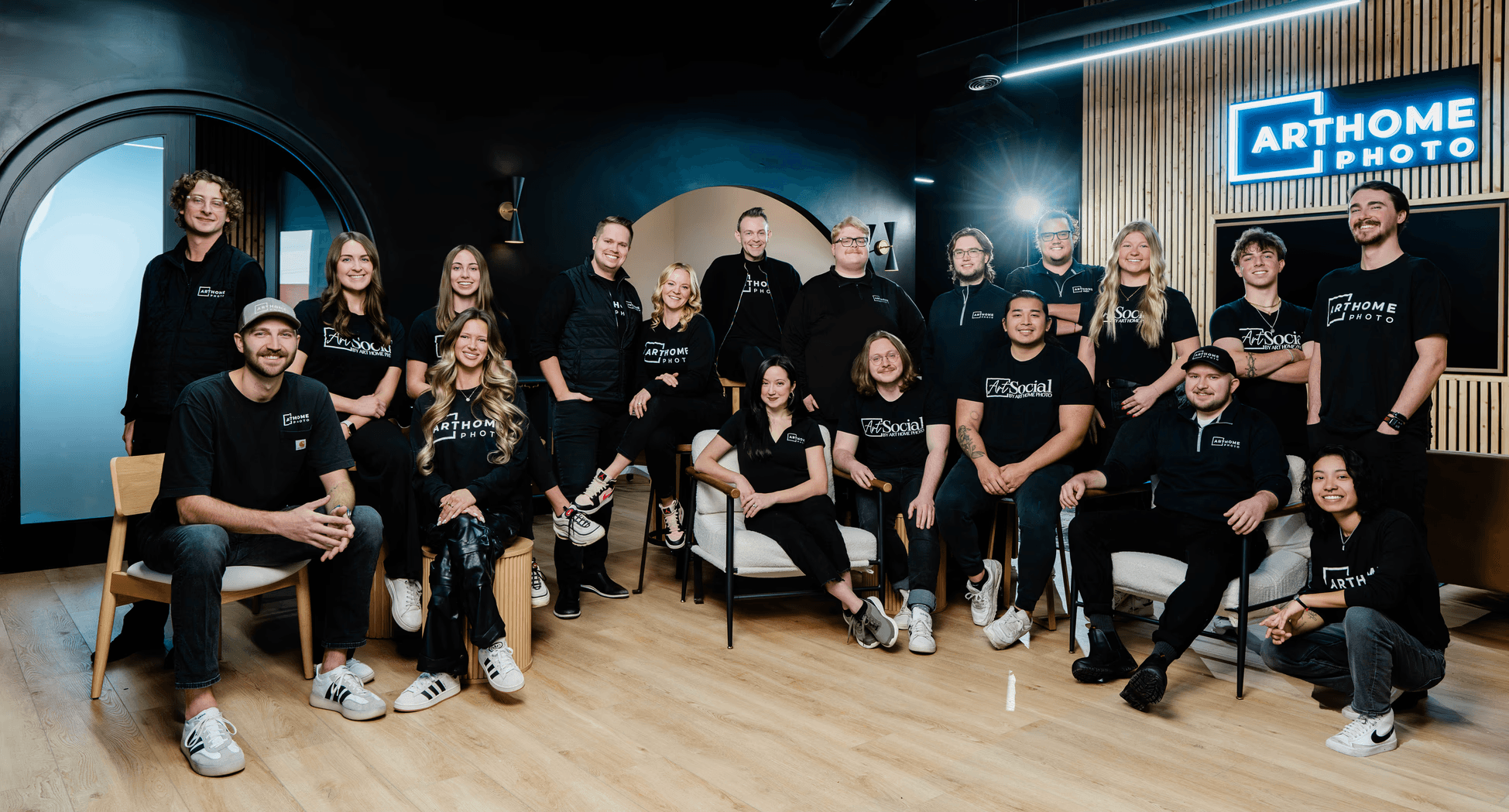 man in suit with laptop