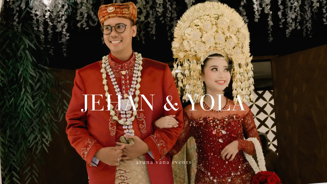 Real wedding Jehan & Yola di Aruna Vana Events, venue pernikahan Jakarta Selatan