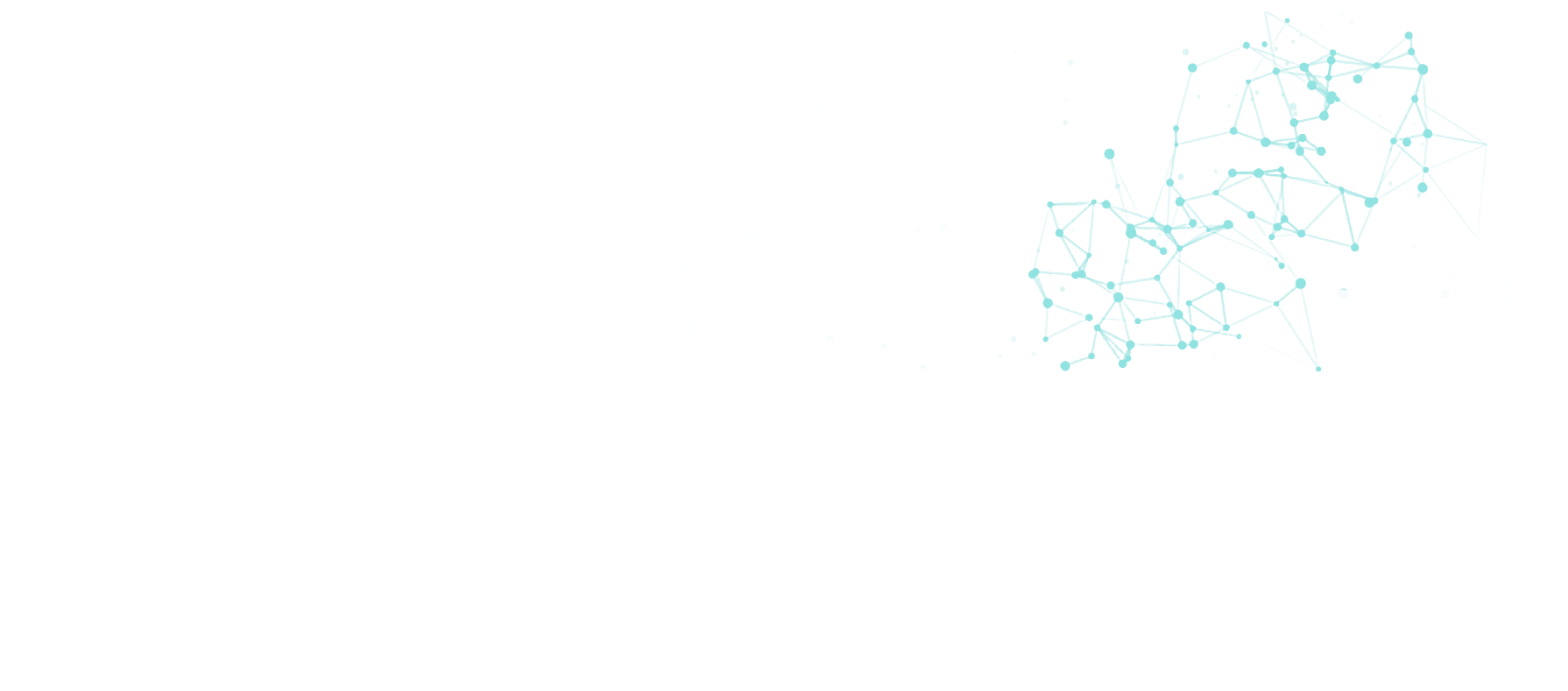 The image depicts a 3D wireframe model of a geometric shape on a reflective surface, positioned against a dark gradient background, illustrating concepts of modern technology and digital design.