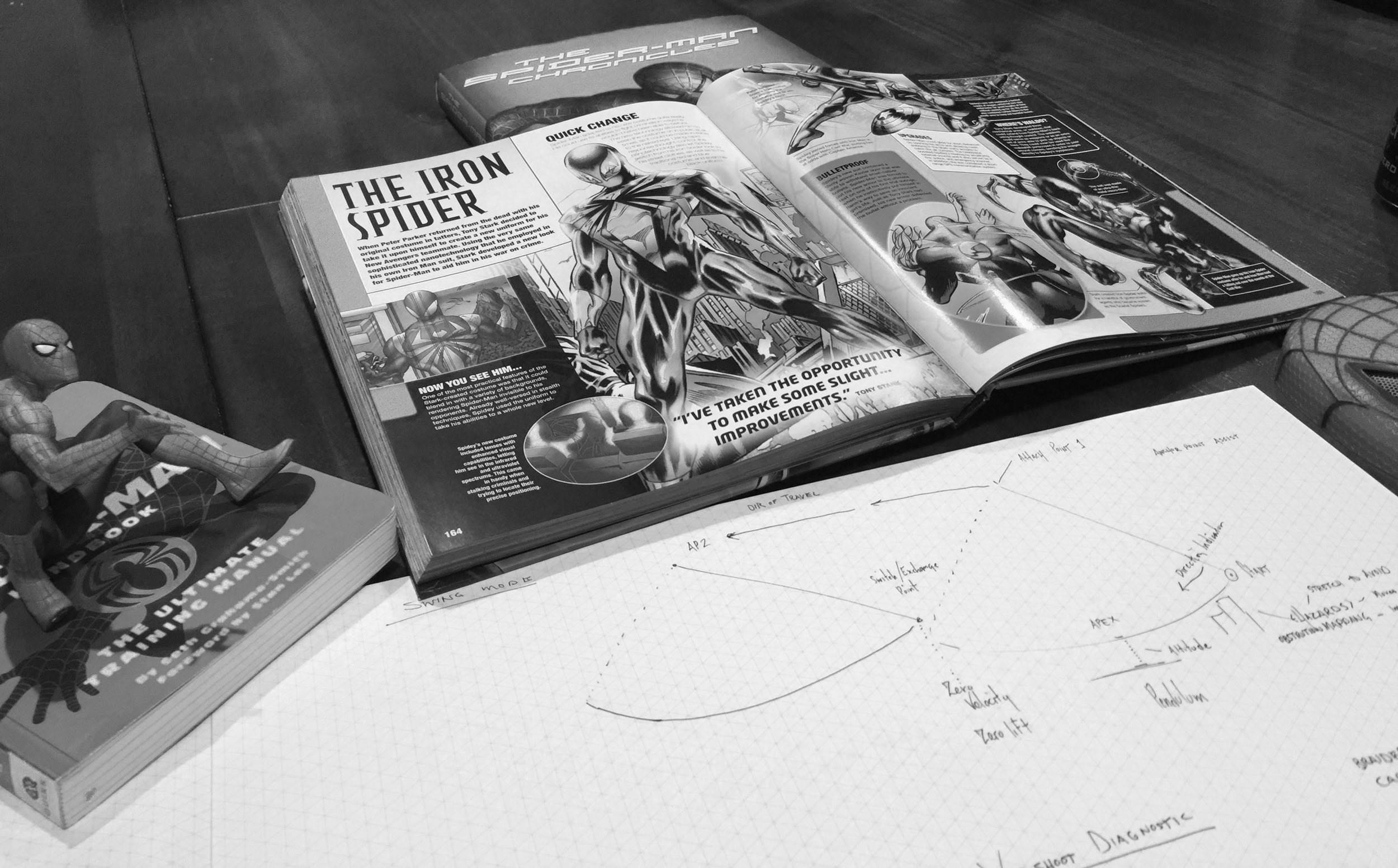 Researching Iron Spider's Capabilities