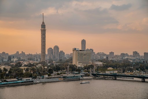 image of skyline in cairo